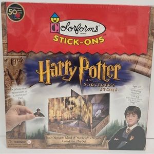Rare Harry Potter Colorforms Stick Ons